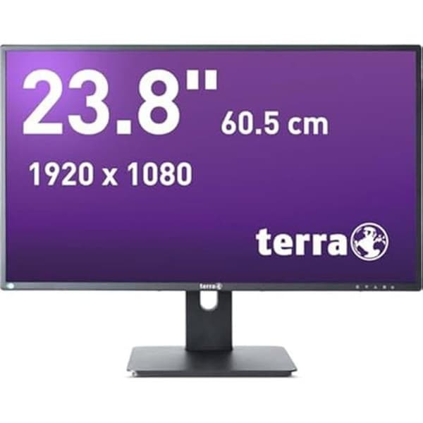 LED-skärm - TERRA - 3030206 - 60,5 cm (23.8") - Full HD 1920 x 1080 - Svart