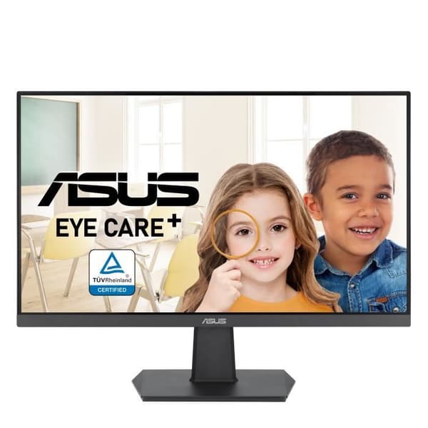 ASUS 27' LED - VA27EHF - 1920 x 1080 pixlar - 1 ms (MPRT) - 16/9-format - IPS-panel - 100 Hz - Adaptive-Sync - HDMI - Svart