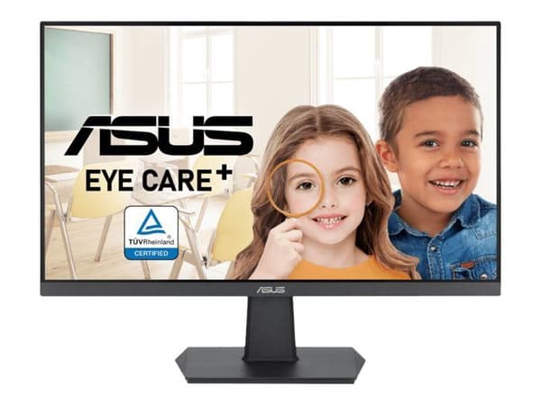 ASUS 27' LED - VA27EHF - 1920 x 1080 pixlar - 1 ms (MPRT) - 16/9-format - IPS-panel - 100 Hz - Adaptive-Sync - HDMI - Svart