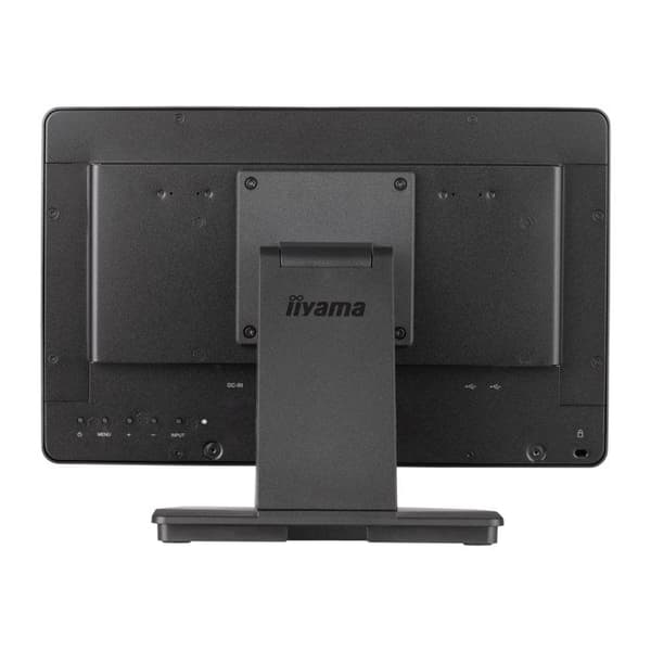 15,6' Touch PCAP, IPS-panel, design utan ram, 10 punkter, 1920x1080, 1xHDMI, 1xDisplayPort, USB HUB (2x2.0), 450cd-m², 1000:1 Svart