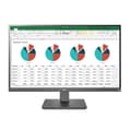 Miniatyrbild 1 av 4: SKÄRM LG 27" TV LED IPS 16:9 4K 3840x2160 2xHDMI DisplayPort USB-C 5ms Piedestal Pivot 27UK670P-B Svart