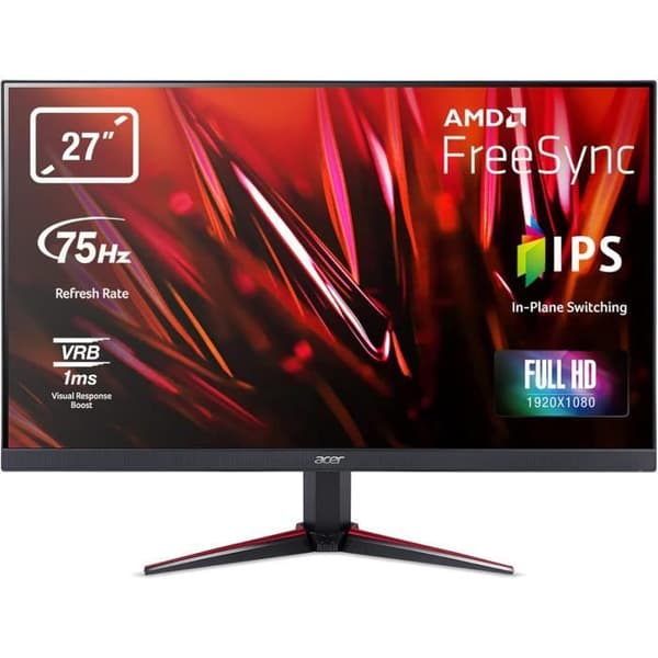 Acer Nitro VG270bmiifx Spelmonitor 27 Full HD IPS 75 Hz