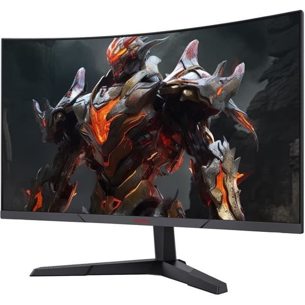 KOORUI 27'' Spel-PC Skärm Incurvé 1500R, VA Panel PC Monitor, QHD 2560X1440 Upplösning, 180HZ, 1MS, DCI-P3 85%, Ultra-Tunn Kant,