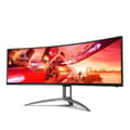 Miniatyrbild 5 av 6: Böjd PC-spelskärm - AOC Agon - AG493UCX2 - 48,8" VA DQHD 1ms 165Hz HDMI DP USB-C HP Justerbar höjd Freesync Premium Pro