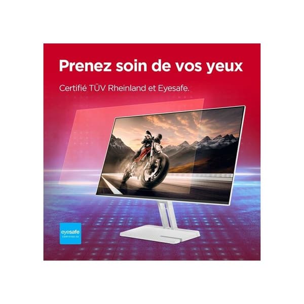 PC-skärm - LENOVO - L27i-4A - 27 tum - 1920 x 1080 - LCD - Grå