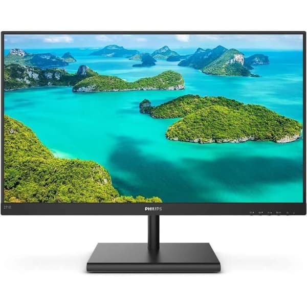 Philips 271E1SD Skärm 68 cm 27 Tum VGA, HDMI, Svarstid på 4 ms, 1920 x 1080, 75 Hz, FreeSync Svart