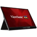 Miniatyrbild 1 av 4: Bildskärm 15,6''ViewSonic TD1655 Silv FHD 16:9 Capacitive Touch 10Pts 250 cd/m2 6,5ms 20°/60° Mini HDMI 2xUSB C Hp:2x0,8W Support +