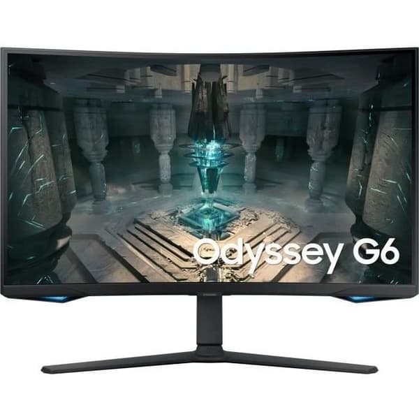 Böjd PC Gamer-skärm - SAMSUNG - ODYSSEY G6 - G65B S32BG650EU - 32'' WQHD - VA - 1 ms - 240Hz - HDMI / DisplayPort - Freesync