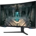 Miniatyrbild 1 av 6: Böjd PC Gamer-skärm - SAMSUNG - ODYSSEY G6 - G65B S32BG650EU - 32'' WQHD - VA - 1 ms - 240Hz - HDMI / DisplayPort - Freesync