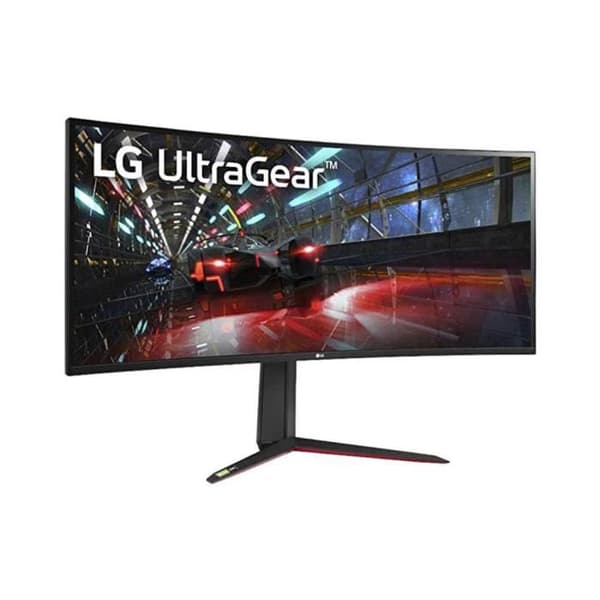 SKÄRM LG 38" gaming Svart NANO IPS böjd 21:9 UWQHD 3840x1600 144Hz 1ms 450cd/m2 2xHDMI 2xUSB 3.0 VESA DP FreeSync DAS Mode Black S