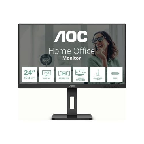 AOC Pro-line 24P3CV - P3 Series - LED-skärm - Full HD (1080p) - 24"