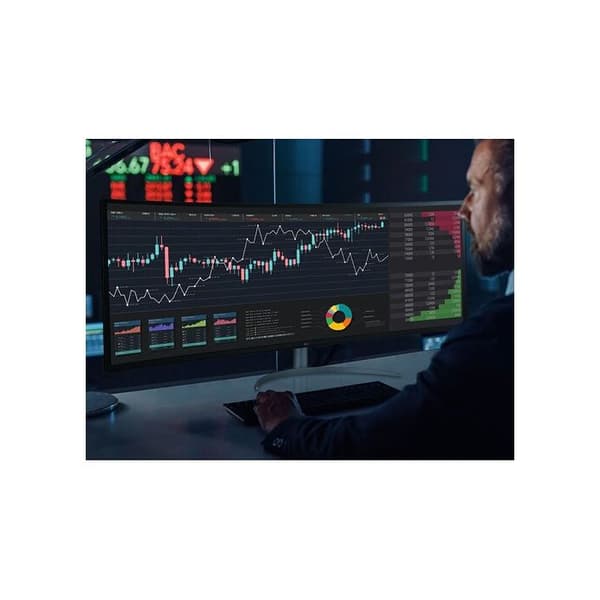 PC-skärm - LG - 49WQ95C-W - 49 tum - 5120 x 1440 DQHD - Nano IPS Curved