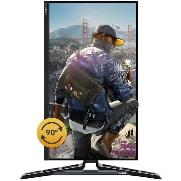 Lenovo R25f-30 24.5'' FHD-skärm, VA, 380 nits, 0.5ms, 240Hz, lutning, svängning, pivot, höjdjusterbar stativ, 2x HDMI 2.1, 1x DP 1.4, B