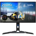 Miniatyrbild 2 av 6: Lenovo R25f-30 24.5'' FHD-skärm, VA, 380 nits, 0.5ms, 240Hz, lutning, svängning, pivot, höjdjusterbar stativ, 2x HDMI 2.1, 1x DP 1.4, B
