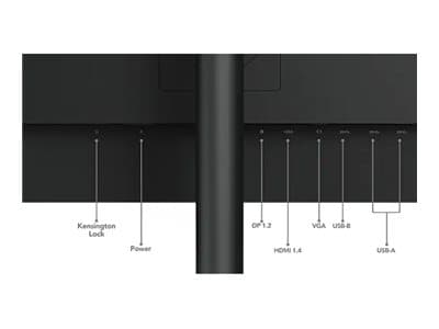 Lenovo ThinkVision T24v-30 - LED-skjerm - 23.8" (23.8" synlig) - 1920 x 1080 Full HD (1080p) @ 75 Hz - IPS - 250 cd/m² - 1000:1 - 4 ms - HDMI, VGA, D