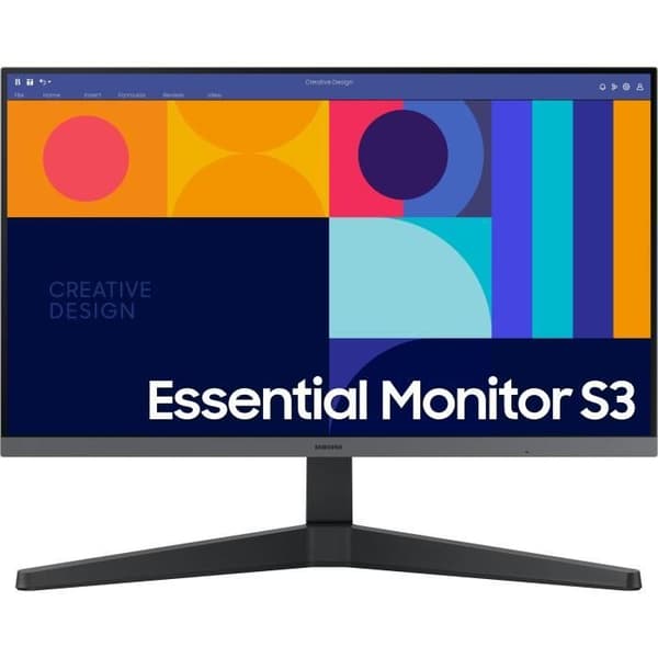 Samsung LS24C330GAUXEN 24'' PC-skærm - Full HD - 100Hz - 1ms - IPS-panel - Vipbar
