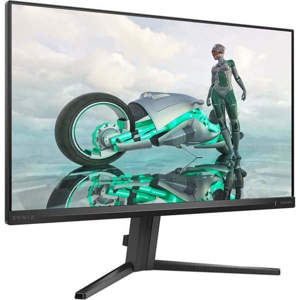 PC-skærm - PHILIPS - Evnia 3000 - 23,8 FHD - Hurtigt IPS-panel - 180 Hz - 0,5 ms - Smart Crosshair - HDMI/DP - Sort