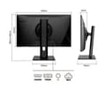 Miniatyrbild 5 av 6: PC-skärm - JAPANNEXT - 23,8 FHD - IPS - 60Hz - Ergonomisk
