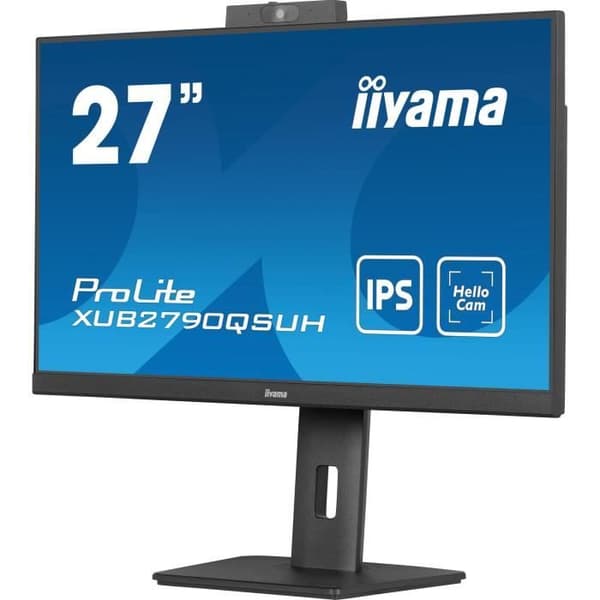 PC-skärm - IIYAMA - XUB2790QSUH-B1 - 27" QHD - IPS - 100Hz - 0.4ms - USB-C - Justerbart stativ