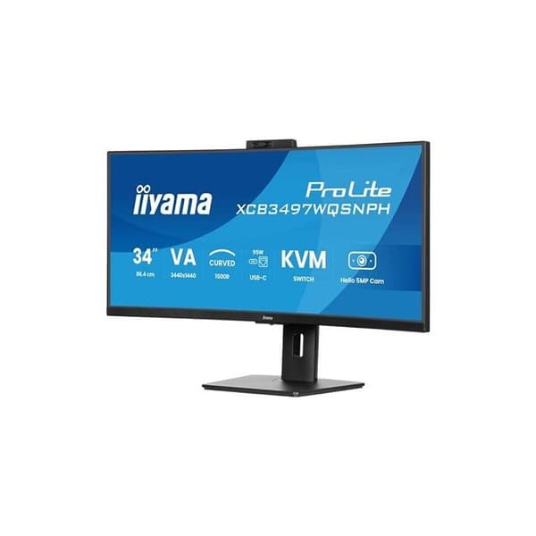 Skärm - IIYAMA - XCB3497WQSNPH-B1 - 34 tum - 3440 x 1440 - 1800R