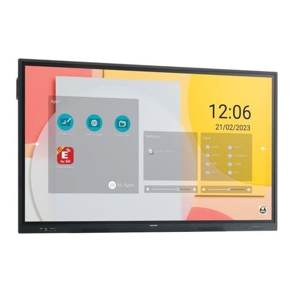 Sharp PN-LC652 Monitor LCD 65" 4K Ultra HD Pekskärm IPS Android 11 16/7