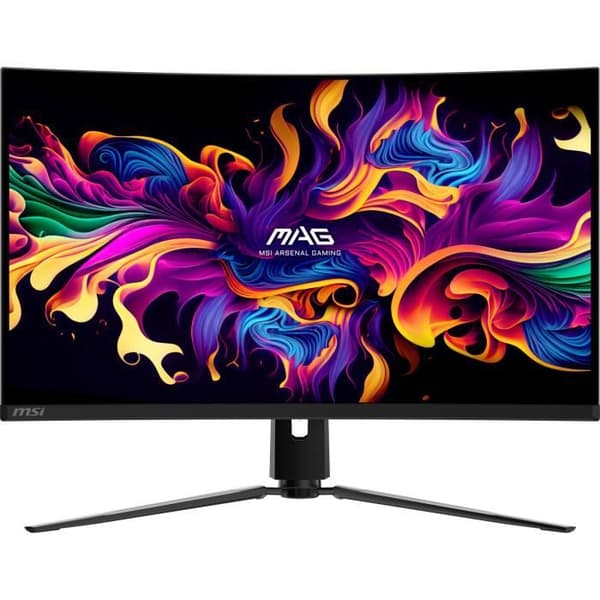Övervakningsspel MSI MAG 321CUP 31,5" 4K QD-OLED Curvo 165Hz Svart
