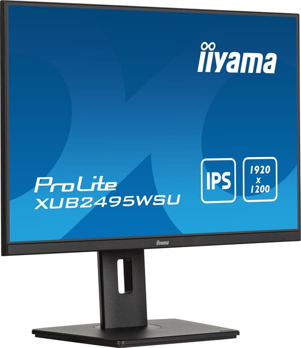 iiyama ProLite XUB2495WSU-B7 -näyttö 61,1 cm (24") WUXGA IPS HDMI/DP/USB 4 ms