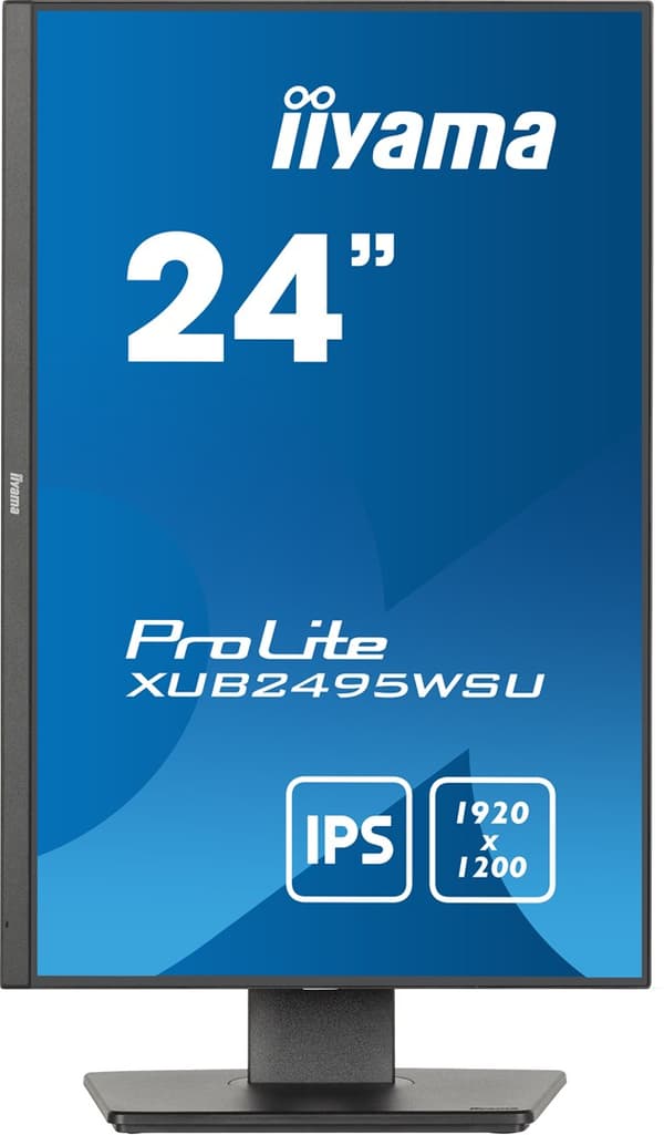 iiyama ProLite XUB2495WSU-B7 -näyttö 61,1 cm (24") WUXGA IPS HDMI/DP/USB 4 ms