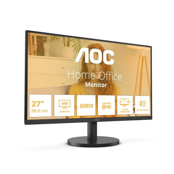 AOC B3 U27B3M tietokoneen näyttö 68,6 cm (27") 3840 x 2160 pikseliä 4K Ultra HD LCD musta