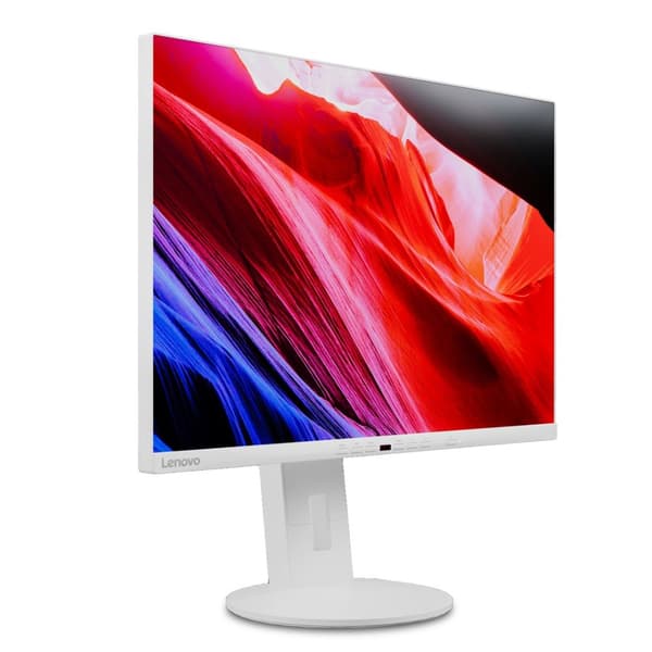Lenovo C24d-20 LED-skärm 61 cm (24 tum) 1920 x 1200 pixlar Full HD Grå, Vit
