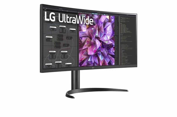 LG 34WQ75C-B tietokoneen näyttö 86,4 cm (34") 3440 x 1440 pikseliä Quad HD LCD musta