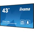 Pikkukuva 6 / 10: iiyama ProLite Digitaalinen litteä näyttö 108 cm (42,5") LCD Wi-Fi 500 cd/m2 4K Ultra HD Musta Sisäänrakennettu prosessori Android 11 24/7