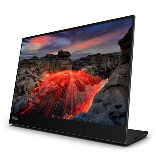 Lenovo ThinkVision-skærm 14,0" M14t Gen 2 Touch 16:9 IPS-panel 2240 x 1400 Lift USB Hub DP