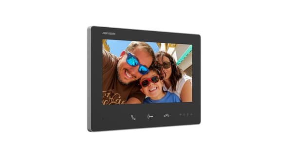 Hikvision DS-KH7300EY-WTE2(B) 17,8 cm (7")