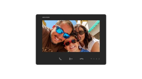 Hikvision DS-KH7300EY-WTE2(B) 17,8 cm (7")