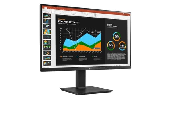 LG 27BQ75QB-B datorskärm 68,6 cm (27 tum) 2560 x 1440 pixlar Quad HD LCD Svart