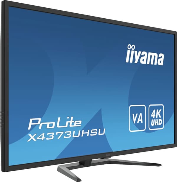 iiyama ProLite X4373UHSU-B1 datorskärm 108 cm (42,5 tum) 3840 x 2160 pixlar 4K Ultra HD Svart