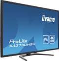 Miniatyrbild 2 av 6: iiyama ProLite X4373UHSU-B1 datorskärm 108 cm (42,5 tum) 3840 x 2160 pixlar 4K Ultra HD Svart