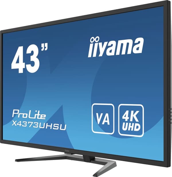 iiyama ProLite X4373UHSU-B1 datorskärm 108 cm (42,5 tum) 3840 x 2160 pixlar 4K Ultra HD Svart