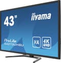 Miniatyrbild 6 av 6: iiyama ProLite X4373UHSU-B1 datorskärm 108 cm (42,5 tum) 3840 x 2160 pixlar 4K Ultra HD Svart