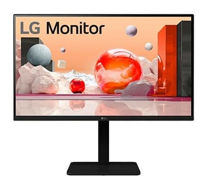 LG 27BA450-B computerskærm 68,6 cm (27") 1920 x 1080 pixels Full HD Sort Sort