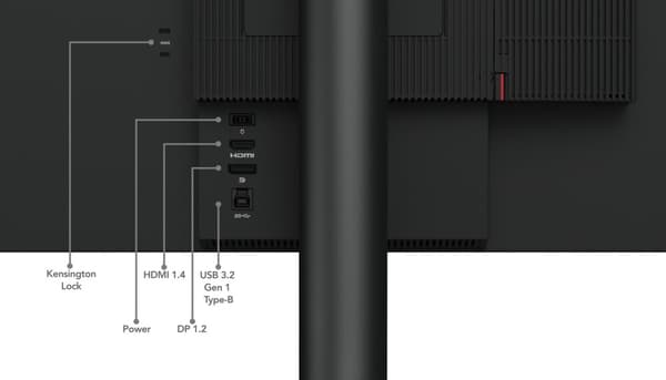 Lenovo ThinkCentre Tiny-In-One 24" LED-skärm 60,5 cm (23,8") 1920 x 1080 pixlar Full HD-pekskärm Svart