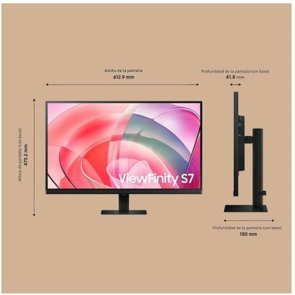 Gaming skærm Samsung LS32D700EAUXEN 4K Ultra HD 32"