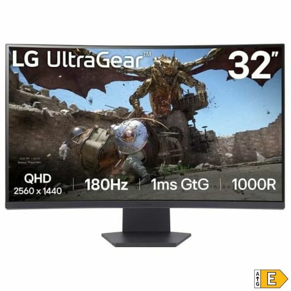 Pelinäyttö LG 32GS60QC-B 31,5" Quad HD 144 Hz 180 Hz