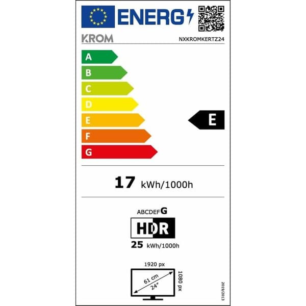 Näyttö Krom NXKROMKERTZ24 Full HD 23,8"