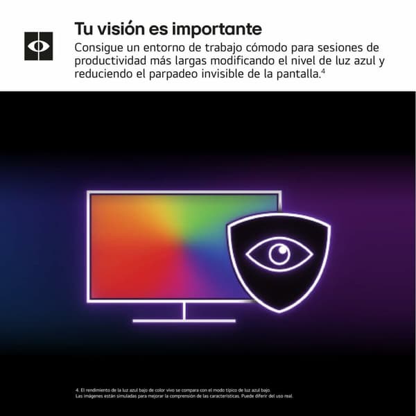 Spilleskjerm LG 27US550-W 4K Ultra HD 27"