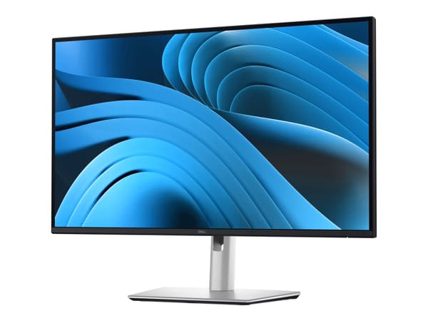 Dell Pro 27 Plus 4K USB-C Hub Monitor P2725QE - LED-skjerm - 27" - 3840 x 2160 4K @ 100 Hz - IPS - 350 cd/m² - 1500:1 - 5 ms - HDMI, DisplayPort, USB Sort, Sølv