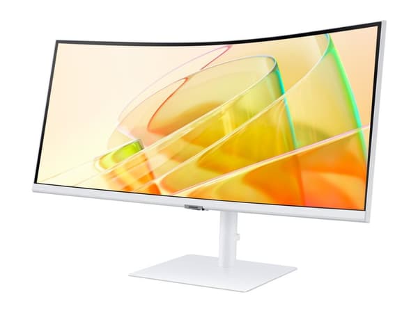 Samsung ViewFinity S6 S34C650TAU 34″ 3440 x 1440 UltraWide QHD-Skärm Vit
