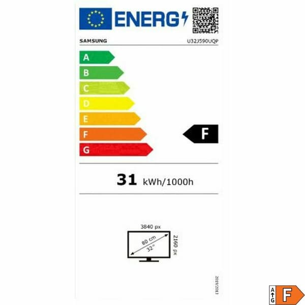 Pelinäyttö Samsung UJ590 4K Ultra HD 32"
