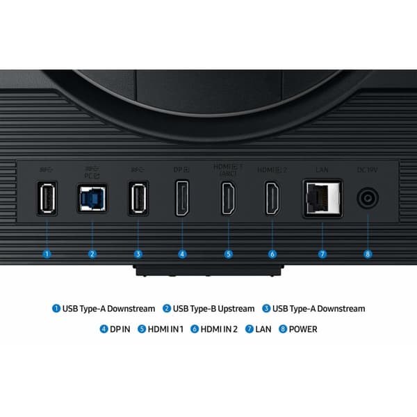 Gaming skærm Samsung LS32DG702EUXEN 4K Ultra HD 32"
